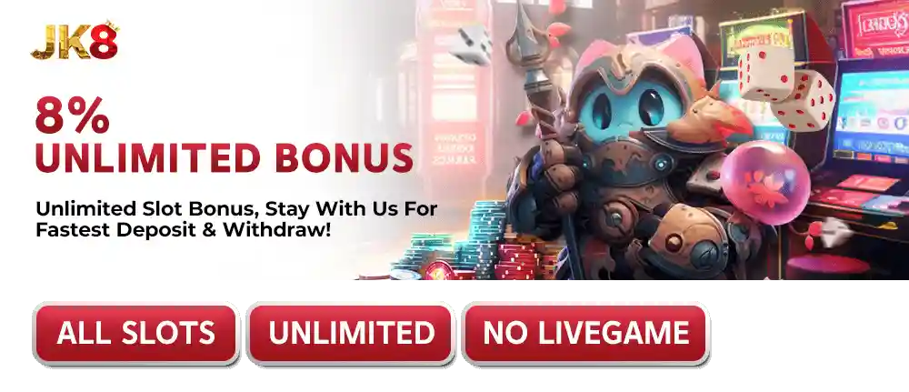 Bonus Tanpa Had 8%